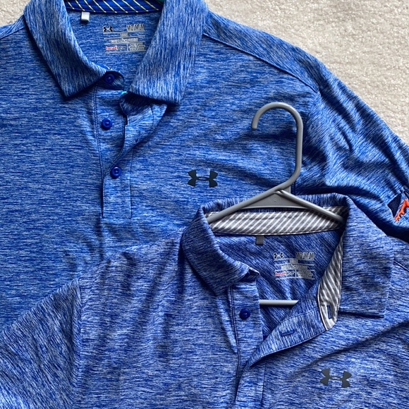 BUNDLE Men’s UA Medium Polo Blue - Picture 2 of 3